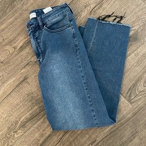Blue High Waist Denim